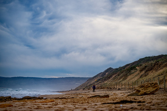<p>2nd - B Grade: Set Print - Walk on the Beach <small>© Steven Virag</small></p>
