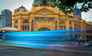 Melbourne Tram by Trudy Purchas