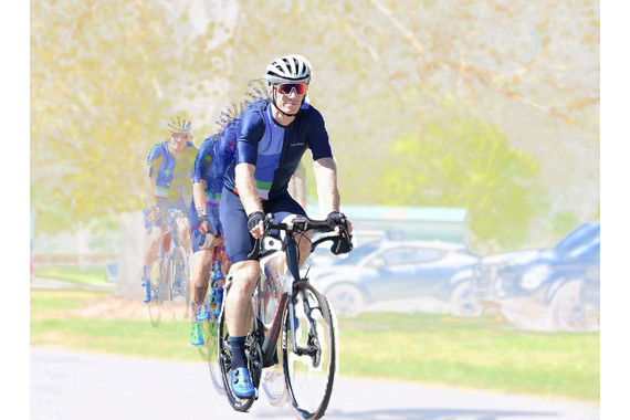 <p>HC - B Grade: Set Print - Cyclist <small>© Carol Gurney</small></p>
