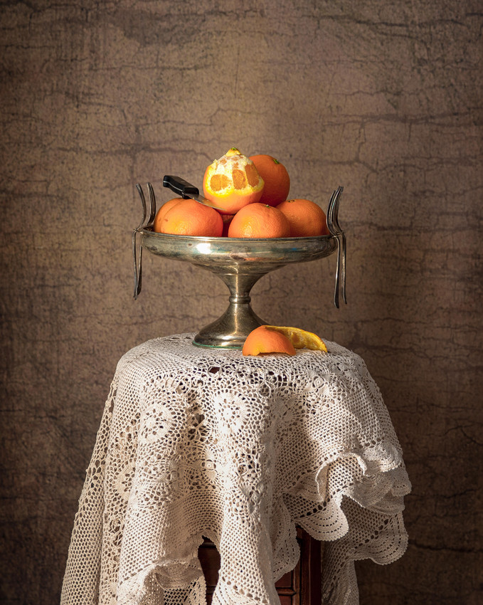 Still Life with Oranges by Robert Moyses